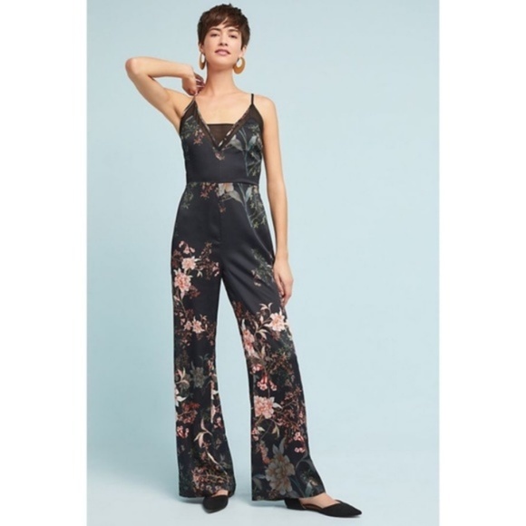 Anthropologie Pants - Anthropologie ROSANNA FLORAL JUMPSUIT new